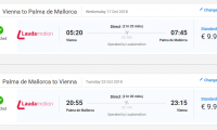 Laudamotion na Mallorcu.